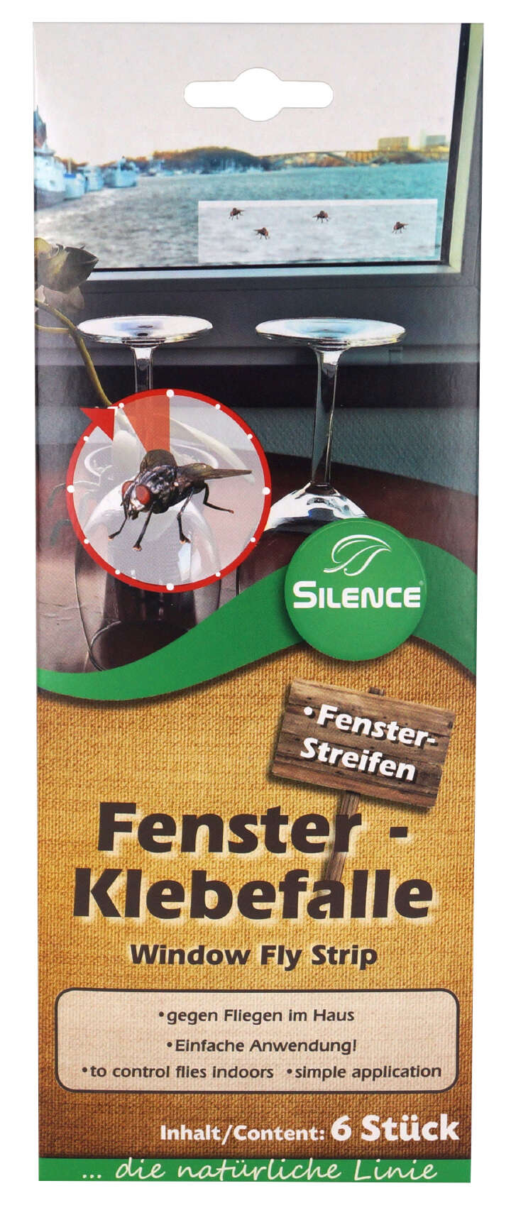 Silence Fenster-Klebefalle